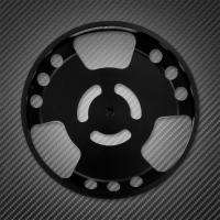 Motorcycle Front Black Speaker Grill Masks Horn Cover For Harley Sportster XL 1200 883 Iron Super Low Roadster Forty Eight 96-22 - details 22