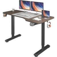 Escritorio Ajustable en Altura con Tablero, Función de Memoria, Mesa Escritorio Nuez - details 0