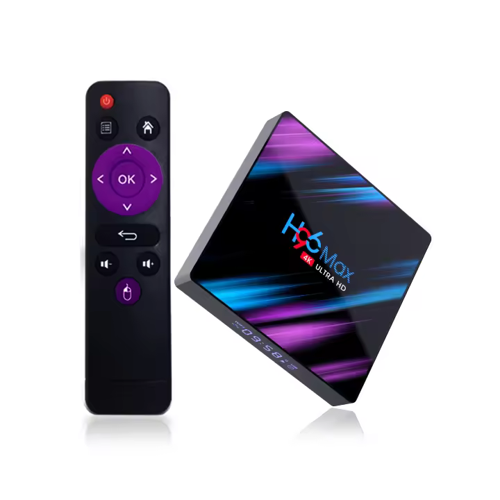 H96MAX RK3318 Dispositivo de TV inteligente Android 10,0 WiFi Dual 2,4G y 5G BT4.0 Google Play Youtube Set Top Box H96MAX Dispositivo de TV para el hogar - 1