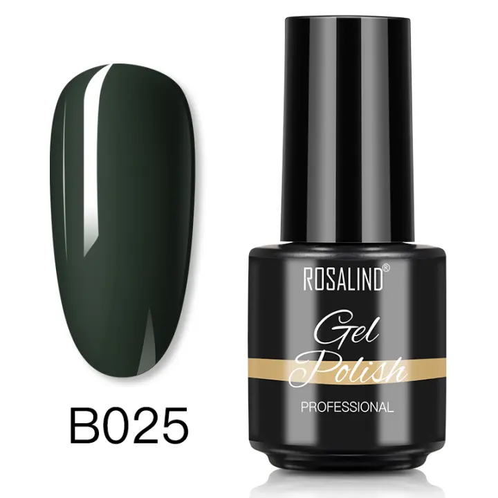 ROSALIND-esmalte en Gel para uñas, barniz semipermanente UV para Base y capa superior, serie roja, 7ML - 1
