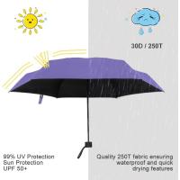 Paraguas Compacto y Ligero Diseño Mini para Viajes Parasol Portátil para Lluvia y Sol - details 95