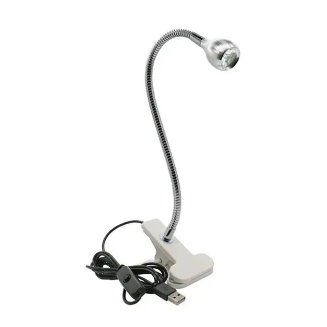 Luz LED UV para secar esmalte de Gel, minilámpara USB para escritorio, Flexible, portátil, herramientas de salón de manicura - 1