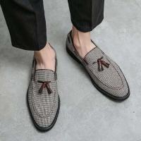 Nuevos zapatos occidentales informales de cuero para hombre, talla 48 US 14, de diseñador, fáciles de usar - details 11
