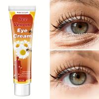 Crema de Ojos de Veno de Abeja con Miel Herramienta de Cuidado de la Piel Facial para Ojos Negros, Hinchazón, Líneas Finas Belleza - details 5