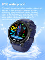 Reloj inteligente ET470, dispositivo con detección de frecuencia cardíaca, Bluetooth, llamadas, respiración, entrenamiento, modo de ejercicio, recordatorio sedentario, novedad de 2024 - details 25