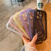 Funda de teléfono transparente con parachoques de silicona a prueba de golpes para iPhone 16 15 14 13 12 11 Pro Max XR X XS 7 8 Plus, funda transparente suave - details 0