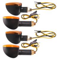 Indicador de señal de giro Universal para motocicleta, luz halógena intermitente delantera y trasera para Honda y Suzuki, 12V - details 4