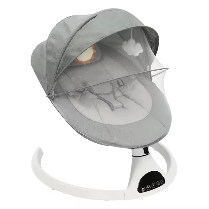 Columpios eléctricos inteligentes para bebé, mecedora multifuncional desmontable para plegable y madre, coaxial para dormir, nuevo estilo - 1