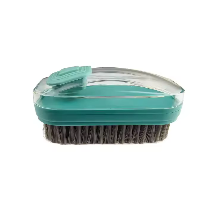 Oujieta limpieza y lavado con dosificador de jabón, buen limpiador de gomas, disco cepillo, mano, limpieza sostenible del hogar 10 piezas - 1