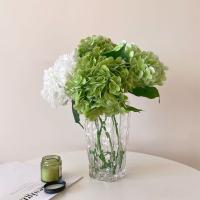 Flor de hortensia Artificial Multicolor, accesorios de flores de simulación de tacto Real DIY, pétalos de seda, plantas realistas, suministros para fiestas - details 7