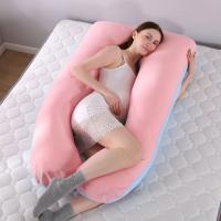 Almohada de Embarazo en Forma de Labio Soporte de Dormir de Algodón para Desayunadores Laterales - details 14