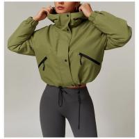 Chaqueta con capucha para mujer Chaqueta de invierno cálida con dobladillo con cordón Chaqueta de invierno impermeable y aislante - details 11