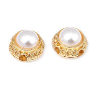 5 uds. De cuentas redondas de latón de Color dorado mate, estilo Vintage, pulseras de cuentas nepalesas, cuentas espaciadoras, suministros para fabricación de joyas, accesorios Diy - details 40