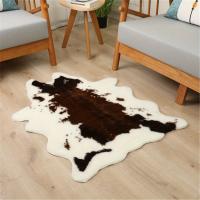 1 Alfombra De Piel De Vaca Sintética De Alta Calidad, Alfombras Lavables Y Duraderas Con Estampado De Vaca, Apta Para - details 8