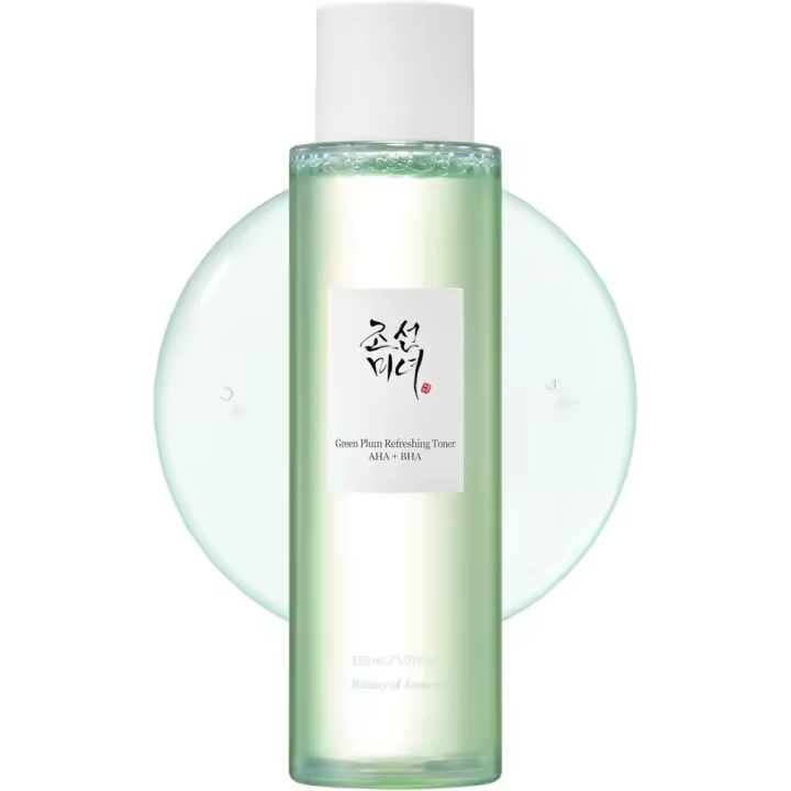 Beauty of Joseon Green Plum AHA BHA Tónico Esencia facial refrescante Hidratante Exfoliante suave Ácido salicílico Todo tipo, - 1
