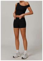 Conjunto de Yoga de Cintura Alta Ouwu Traje Deportivo de 3 Piezas Monos Deportivos para Mujeres - details 12
