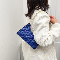 Bolso de hombro Hobo para mujer, bolso de cadena, a cuadros, de moda, avanzado, nueva tendencia - details 33