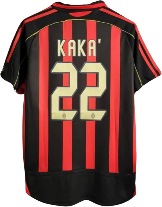 Camiseta de Fútbol Retro Kaka 2006 Versión para Fanáticos Mangas Cortas Deportes y Salud - 1