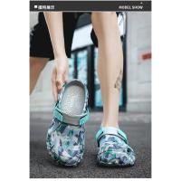 Nuevos Zuecos Para Hombre, Sandalias, Calzado Para Jardín, Sandalias Planas De Camuflaje, Zapatillas De Deporte Para Hombre, Chanclas Para Exteriores, Zuecos Para El Hogar - details 3
