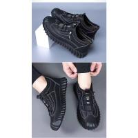 Hombres Zapatos Casuales, Nuevos Adolescentes Transpirable De Bajo Cordones Antideslizante Zapatos De Los Hombres Suela Blanda - details 8