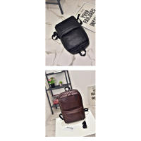 Mochilas de cuero PU impermeables, mochila escolar para hombre, bolsas de viaje para ordenador portátil de 14 pulgadas, alta capacidad - details 17