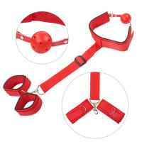 Restricciones BDSM para mujeres, collares de esclavo, Juguetes sexuales eróticos para parejas, Kit de Bondage, esposas de obediencia, juego maestro para adultos - details 14