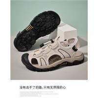 Sandalias de cuero de vaca de primera capa Tamaño grande Ideal para montañismo y ocio de verano - details 17