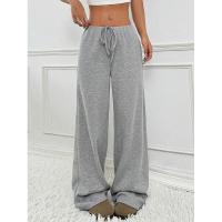 Pantalones de mujer con cintura elástica a rayas, talla única, recién llegados de otoño - details 7