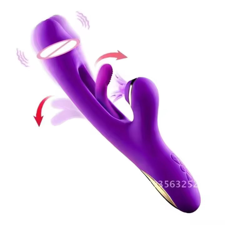 Leten 3 vibradores vibratorios de 1 inserción, palo de succión para adultos, estimulador de clítoris y vagina, consolador femenino para - 1