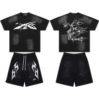 2025 Camisas casuales básicas de moda de verano, camisetas holgadas de algodón puro para hombres y nuevas camisas de manga corta para parejas con estampados de logotipos en la parte delantera - details 9