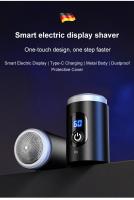 Afeitadora eléctrica inteligente multifuncional, maquinilla de afeitar flotante con pantalla Digital LCD, recargable por USB, multifunción - details 1