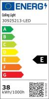 Lámpara de Techo LED para Sala de Estar, Luz creativa de Flores acrílicas, 38W, 4500LM, 6500K - details 7