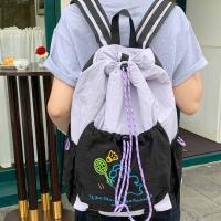 Mochila de almacenamiento de raqueta deportiva con dibujos de cachorros, bolso de hombro ligero de gran capacidad para Fitness, bolso de mano de nailon - details 12