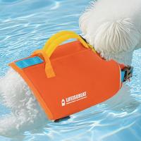 Chaleco salvavidas ajustable para natación de mascotas, chaleco de seguridad de poliéster con superflotabilidad, ropa reflectante para salvar vidas para perros - details 1