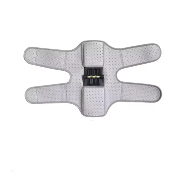 Rodillera de soporte de articulación estabilizadora, rodillera transpirable con resorte, funda de compresión, correa ajustable, rodillera - 1