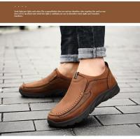 Mocasines Retro Hechos a Mano Zapatos Cómodos y Transpirables para Hombres - details 11