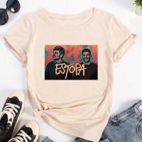 Camiseta de Estopa para mujer, top japonés Y2K para chica, ropa con gráfico de cómic y2k - details 6