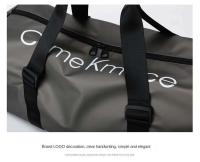 Bolsa de viaje deportiva Oxford de poliéster impermeable compuesto de 7 colores, bolsa de viaje deportiva para gimnasio, seco y húmedo, personalizada, con almohadillas suaves con correa - details 11