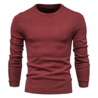 Suéter grueso de cuello redondo para hombre, jersey de punto cansado, tops de otoño e invierno - details 28