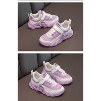 Zapatos deportivos de marca para niños, zapatillas transpirables de malla para niñas, zapatillas informales rosas para estudiantes, zapatillas antideslizantes para correr para niños - details 9