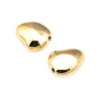 Espaciador de arco iris y Luna de latón, Color oro de 18K, paloma, estrella, nube, cilindro, pulsera ovalada, cuentas, fabricación de joyería, accesorios Diy - details 63