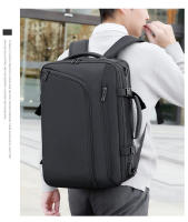 La mochila se puede aspirar y comprimir, mochila de expansión simple y de gran capacidad, de alta gama para hombres, bolsa de viaje. - details 1