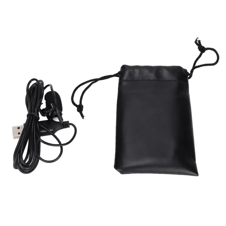 Micrófono de solapa USB con Clip portátil, Mini micrófono de solapa con cable, interfaz USB para teléfonos móviles, cámaras - 1