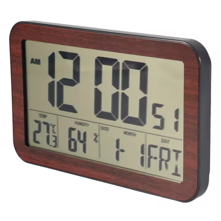 Reloj de pared Digital con pantalla grande para el hogar, despertador electrónico para estudiantes, con pantalla Digital Reloj de escritorio, B - 1