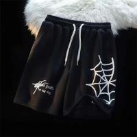 Pantalones de Playa de Algodón con Estampado de Dibujos Animados Unisex, Moda Deportiva para Hombres, Parejas - details 2