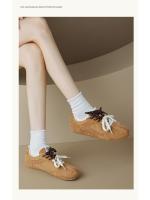 Zapatos Dexun coreanos retro con aumento de altura interior para mujer, nuevos zapatos casuales de suela blanda 2025, zapatos deportivos Forrest Gump - details 4