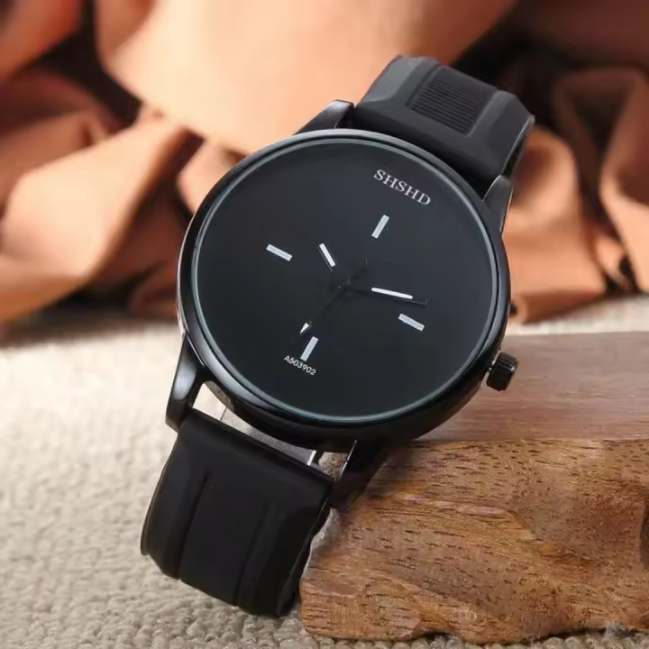Reloj de Cuarzo WOKAI de Lujo Correa de Silicona para Hombres Resistente al Agua - 1