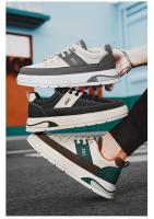 Nuevos zapatos transpirables antideslizantes de lujo a la moda, zapatos versátiles de ocio para hombres, zapatos ligeros y cómodos para caminar - details 5