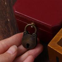 Maleta bonita Vintage, Mini caja de joyería de viaje decorativa con forma de oso de boda, cerradura de cabeza de oso, candado Archaize, Hardware - details 3