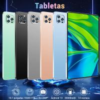 Nueva tableta 5G 2025 Android 13.0 nueva tableta de red Bluetooth 10.1 pulgadas 16GB RAM 1TB ROM tableta 5MP 13MP 20000mAh 14 núcleos wifi 16+512GB. - details 1